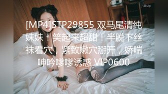 [MP4]STP29855 双马尾清纯妹妹！笑起来超甜！半脱下丝袜看穴，紧致嫩穴掰开，娇喘呻吟嗲嗲诱惑 VIP0600