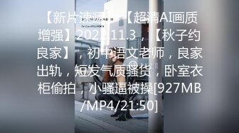 【新片速遞】 【超清AI画质增强】2022.11.3，【秋子约良家】，初中语文老师，良家出轨，短发气质骚货，卧室衣柜偷拍，小骚逼被操[927MB/MP4/21:50]