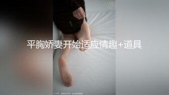 平胸娇妻开始适应情趣+道具