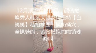 12月顶流女模作品，颜值巅峰秀人韩系大眼女神模特【白笑笑】私拍视图，揉奶揉穴，全裸骑熊，紫薇模拟啪啪销魂吟叫